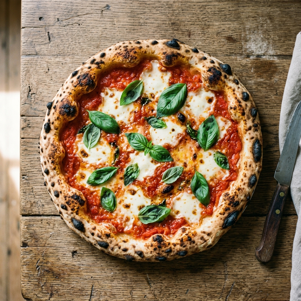 PIZZABOB Margherita, frisch gebacken